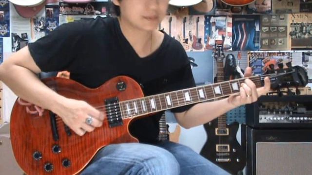 Epiphone Slash Snakepit Signature Guitar Clean Sound смотреть онлайн