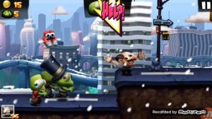 Zombie Tsunami: Never Have more than 5 zombies and score 9