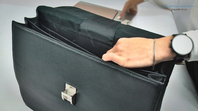 Портфель Piquadro modus на 2 відділення з відділенням для ноутбука CA1152MO_N смотреть онлайн