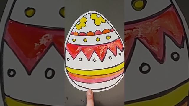 How To Draw Easter Egg with Chick | Step By Step Tutorial | ART Domik | Easy Simple Art