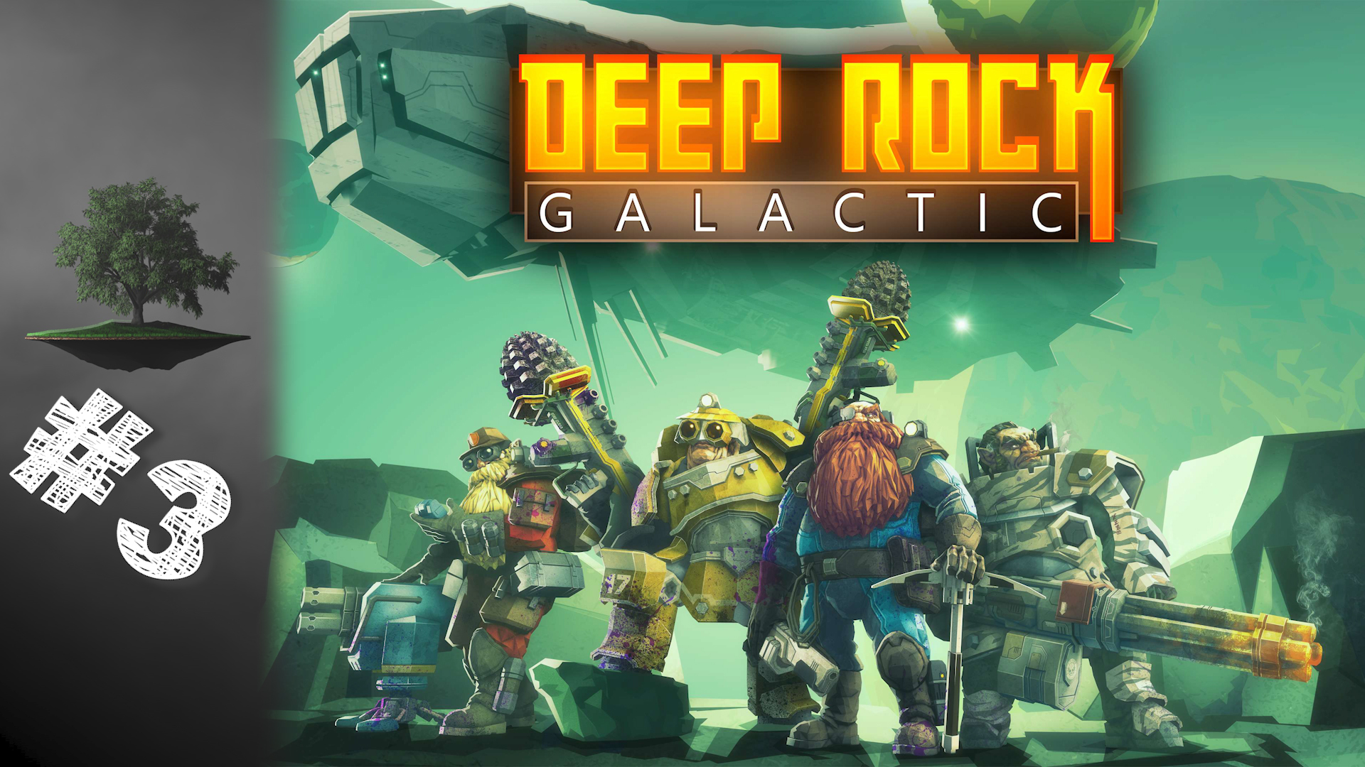 Deep Rock Galactic ♦ КООПЕРАТИВ №3 - Шахтёры, спасатели и яйца.