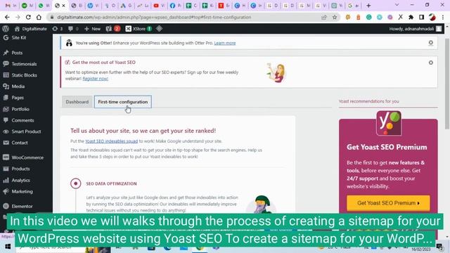 Learn how to create a sitemap for your wordpress website using yoast seo 2023