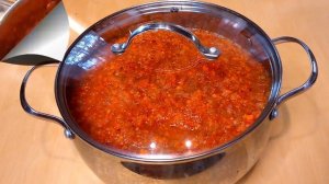 Аджика с яблоками по советским рецептам - просто и вкусно.