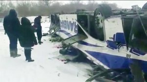 В Забайкальском крае пассажирский автобус упал с моста в реку
