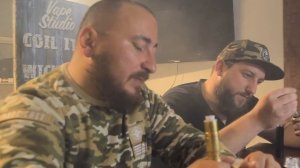 Сравнение жидкости нулевки с никобустером с первозданной