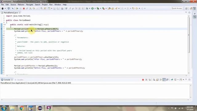 How to add the year, month using plus methods of Period Class? | Java 8 Date and Time