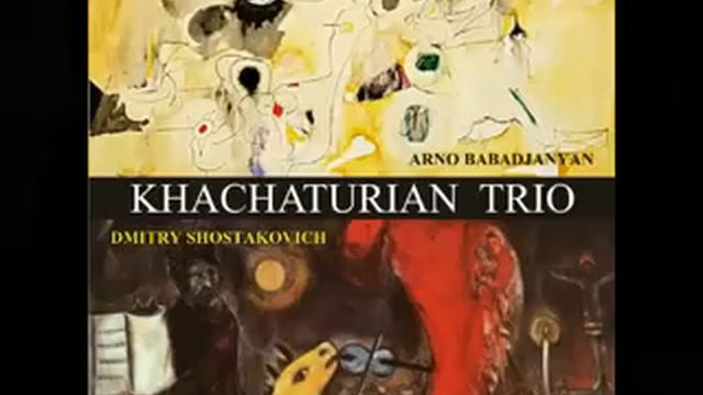 Arno Babadjanyan Trio fis-moll   1-st mov. смотреть онлайн