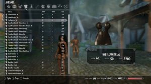 Skyrim (Xbox One) Wet-Look Dress Mod (Link in description)