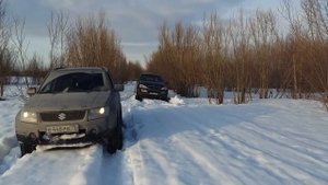 SsangYong Kyron, Grand Vitara, Пробиваем дорогу. Часть4