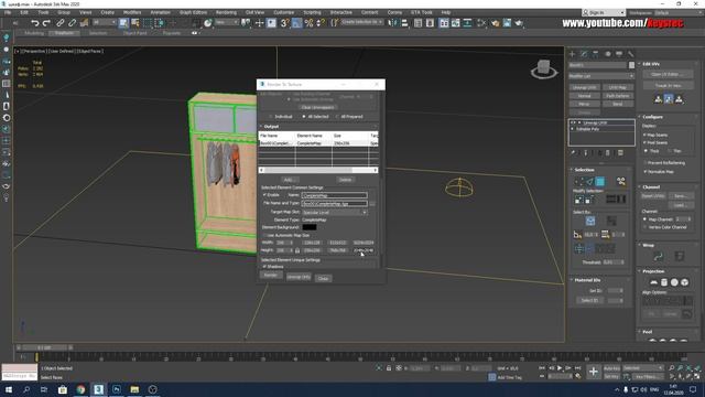 Запекание текстур в 3ds Max (NEW 2020) смотреть онлайн