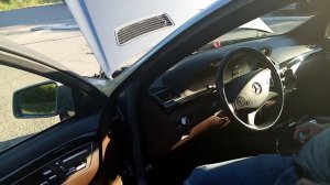 JS RED - заводим Мерс W221