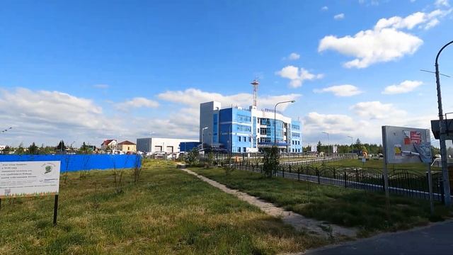 Новый Уренгой 2022 мкр Восточный. Стройка, частный сектор. смотреть онлайн