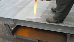 Газопламенная металлизация, алюминий1 первый слой