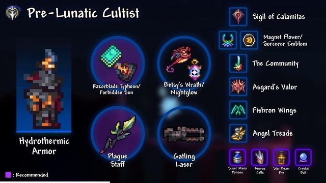 Calamity Class Guide Mage Loadouts Guide - Calamity Mod v2.0 (Terraria 1.4 Update ...