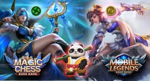 Мастера стихий + Речная долина. Магические шахматы Mobile Legends: Как надо побеждать?   Панда Эйб.