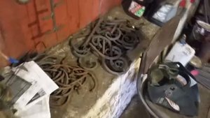 Навершия из ковки для распашных ворот
