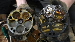 Непонятная жижа в компрессоре кондиционера ПРАДО-120 (разборка компрессора)