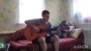 РУССКИЙ ПАРЕНЬ! ОГОНЬ ПЕСНЯ ПОД ГИТАРУ!!! #рекомендации #гитара #песня #музыка #подгитару