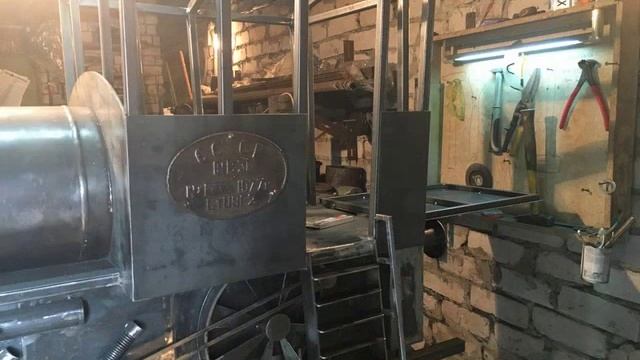 Мангал Паровоз из газового баллона смотреть онлайн