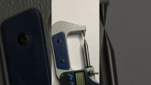 Измерение толщины металлочерепицы, профлиста, сайдинга