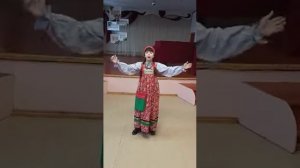 Каратаева Линара ,рнп "Ой, как по лугу- лугу"