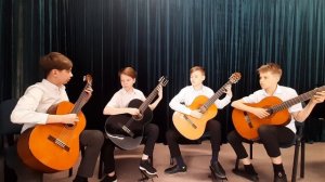 Л. Боккерини. Менуэт. Квартет гитаристов ДШИ г.Оби