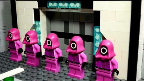 LEGO Мультфильм ИГРА В КАЛЬМАРА - ПРИКОЛЫ / Squid Game Stop Motion, Animation