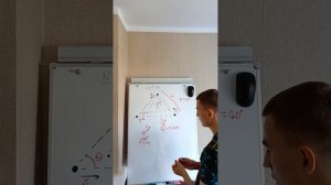 №1.12 по Иродову. Сближение вершин равностороннего треугольника