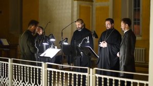 Кондак из акафиста преподобному Матфею Яранскому. Хор духовенства Яранской епархии.