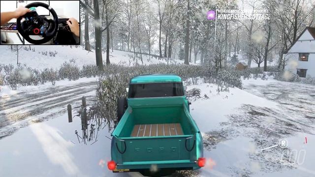 Rebuilding A 1956 Ford F-100 - Forza Horizon 4 (Logitech G29 + Shifter) GamePlay смотреть онлайн