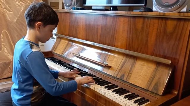 Sonatina М. Клементи (фа-мажор.). Бедарев Артём 9 лет. смотреть онлайн