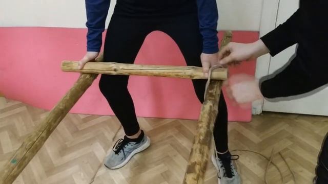 ШБ Вязание носилок