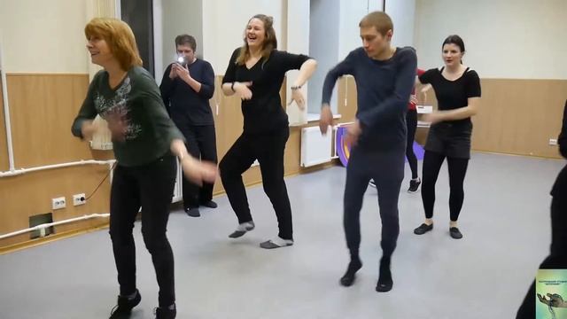 Занятие по хореографии. Театральная студия "Источник"