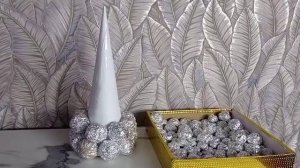 Ёлочка из фольги своими руками - новогодняя поделка ??☃️