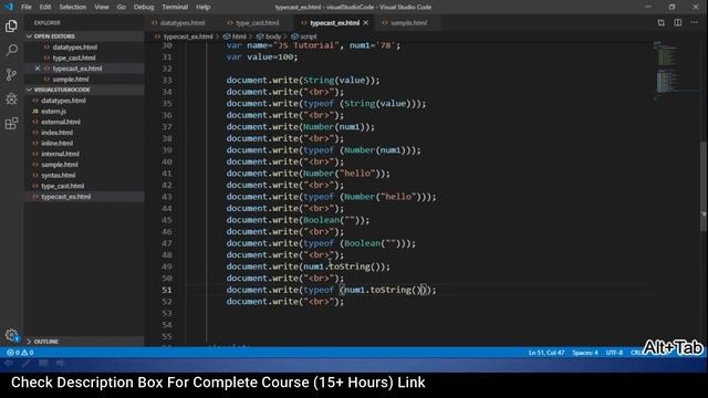 Learn JavaScript Basics in 3 Hours in Tamil