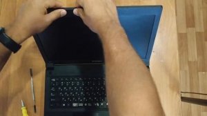 Что делать если падает крышка ноутбука? Lenovo b590 подтягиваем петли и меняем клавиатуру
