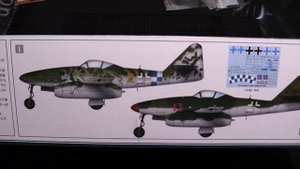 Немецкий, душевный пузатик...Новая большая модель самолета  ME-262 A-1a "Fighter"  1:18 "Hobby Boss