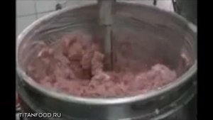 Производство фрикаделек в больших объемах при помощи установок Titan