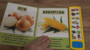 Говорящая книга "Овощи"