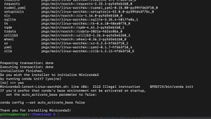 [SOLVED] Illegal instruction, Install Anaconda 64 bit (miniconda) on Raspberry Pi Bulleyes OS 11
