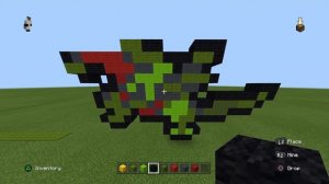 How to Make Grovyle Pixel Art in Minecraft