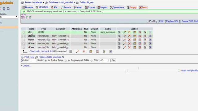 PHP Create, Update , Retrieve, Delete script SYSTEM USING PHP MYSQLI 3 смотреть онлайн