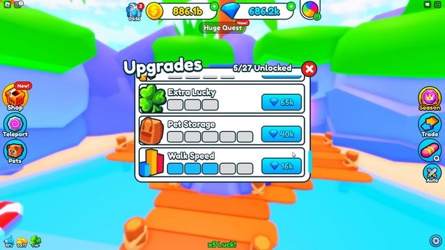 ПОЛУЧИЛ ЧИТЕРСКИХ ПИТОМЦЕВ В CHEST SIMULATOR В РОБЛОКС! ROBLOX смотреть онлайн