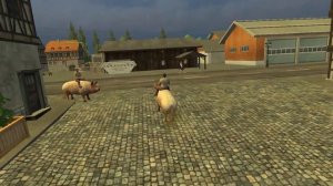 Упоротые моды FS2013 - Ездовые коровы и свиньи (Farming Simulator 2013)