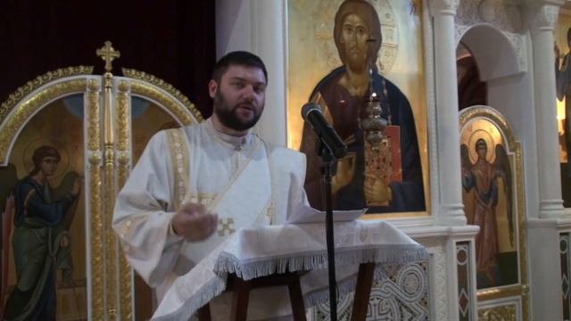 Проповедь диакона Димитрия на Преображение Господне (18.08.23) смотреть онлайн