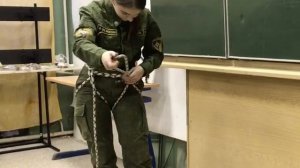 Вязание ИСС из веревки 1 вариант