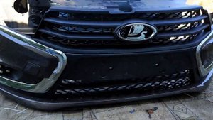 Установка москитной сетки, сигнала, орлиных глаз на Весту.