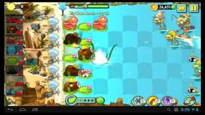 Растения против зомби 2 Прохождение Big Wave Beach 29