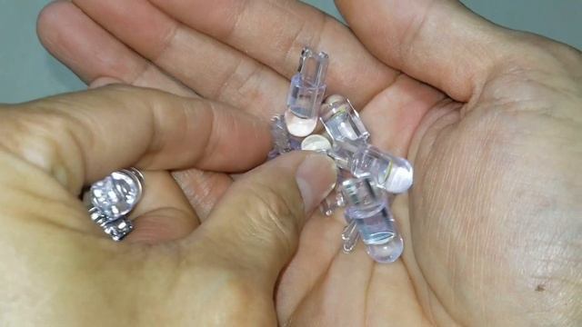 T10 194 168 W5W 2825 White COB LED License Plate Interior Light Bulbs 6000K 20pc смотреть онлайн