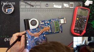 Видеоотчёт по ремонту ноутбука Toshiba C870 часть первая.